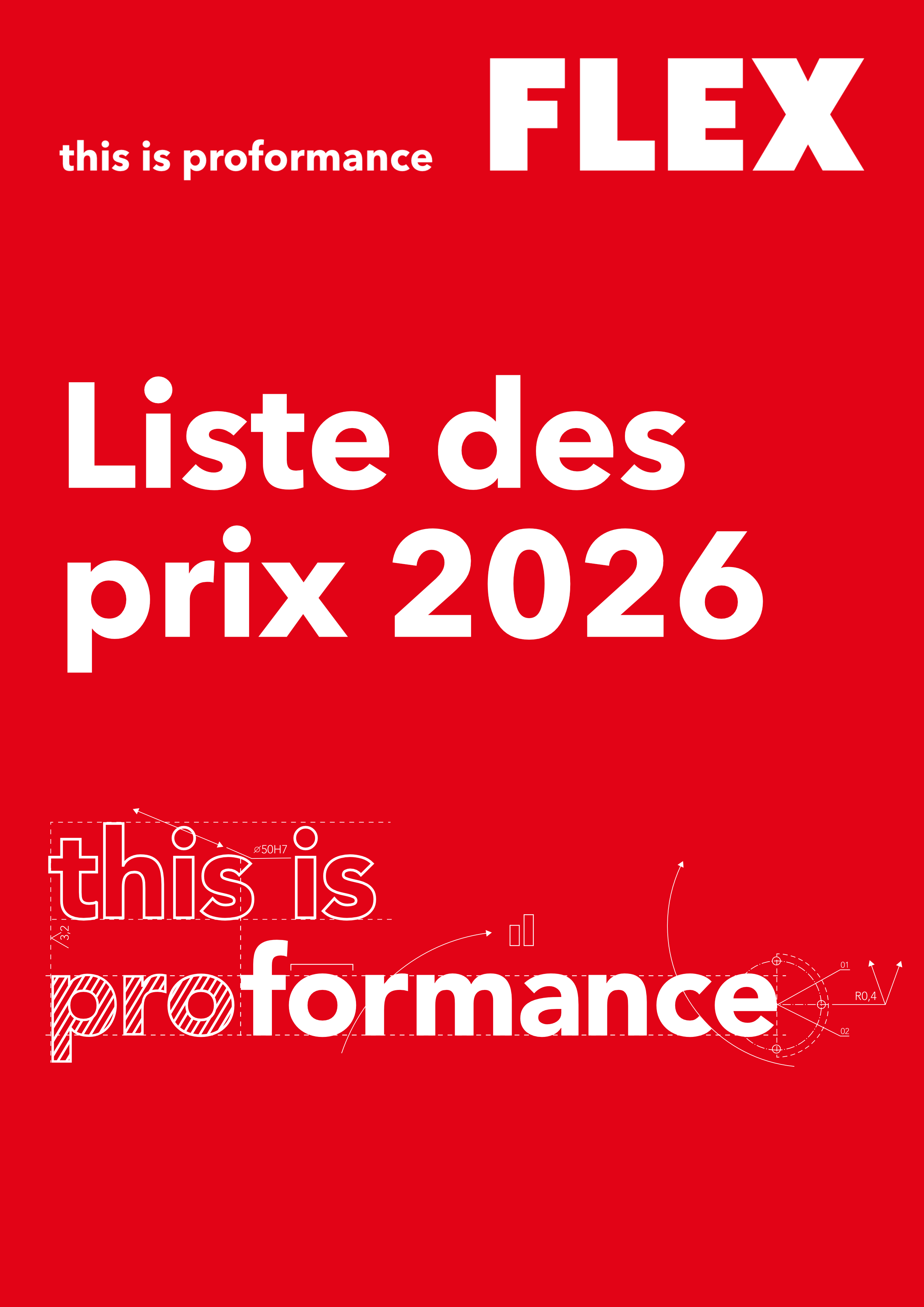 FLEX Liste de prix 2026