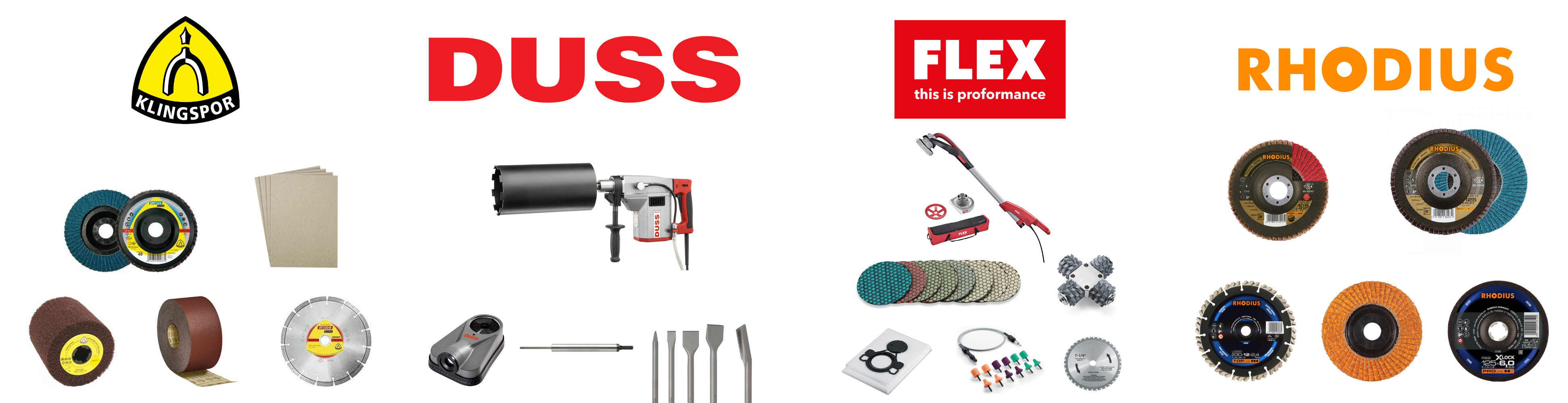 Betonschleifer :: Betonbearbeitung :: FLEX Elektrowerkzeuge