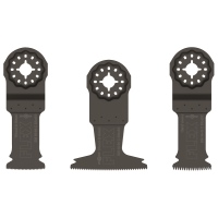 Sägeblatt-Set Multitool Holz/Metall SM Bi VE3